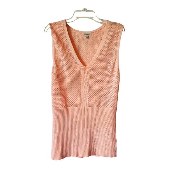 Louis Feraud Tops - Louis Feraud light‎ pink silk knit top